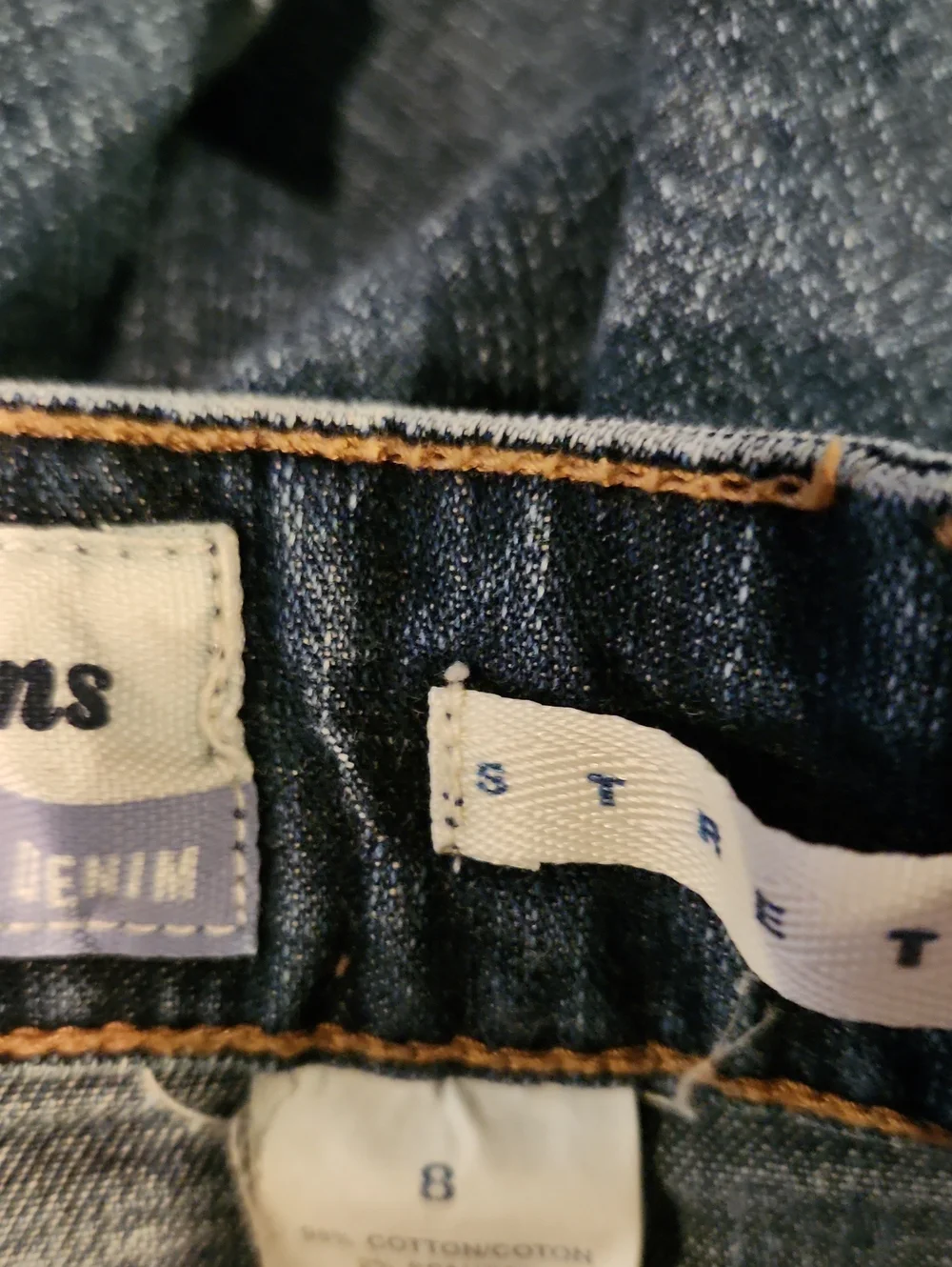 Vintage Y2K Old Navy Denim Mini Skirt Sz 8